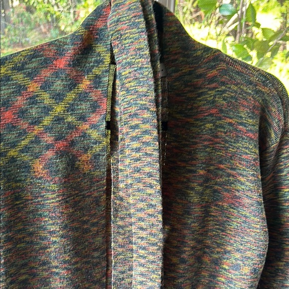 V.A.S. Clothing Co. Multicolor Open Front Cardigan - Picture 2 of 3